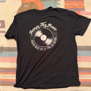 Country Music Hall of Fame Museum Nashville "Honor Thy Music" T Shirt XL